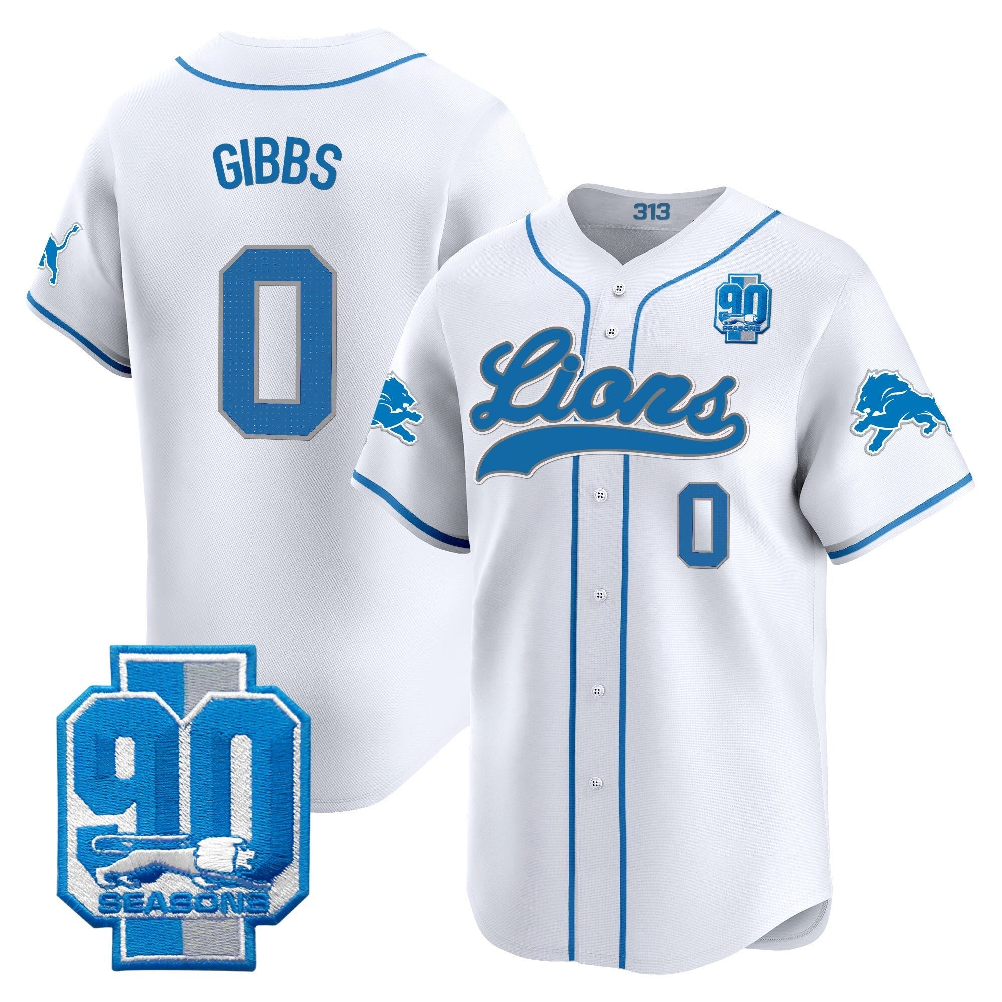 DET 2025 Vapor Baseball Jersey - All Stitched