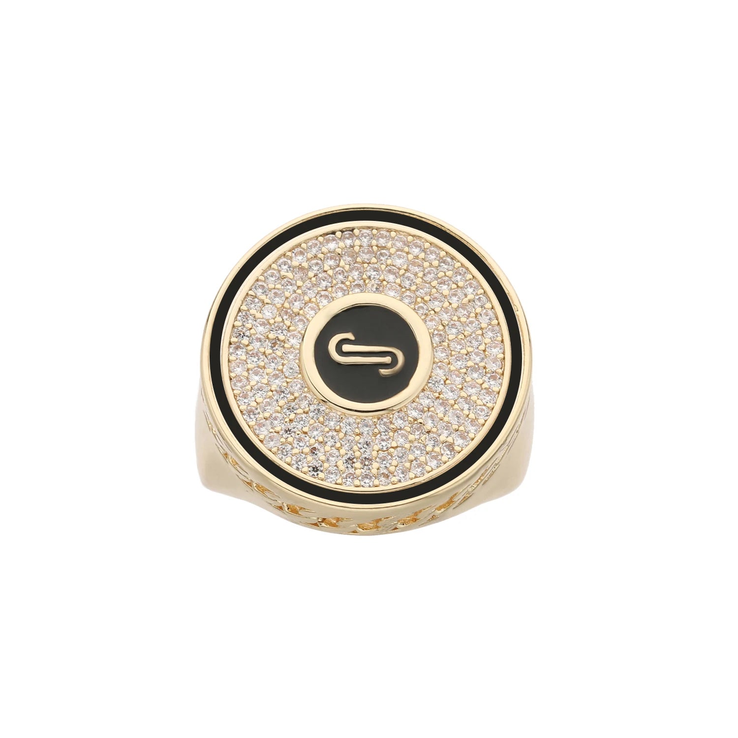 Round men's and women's rings size 7/8/9 fashionable and simple men's and women's business decorative jewelry