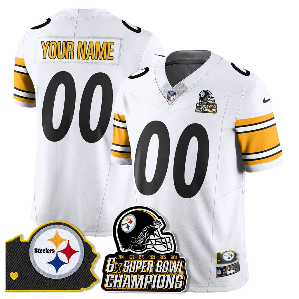PIT 6-Time Champions Patch Vapor Limited Jersey