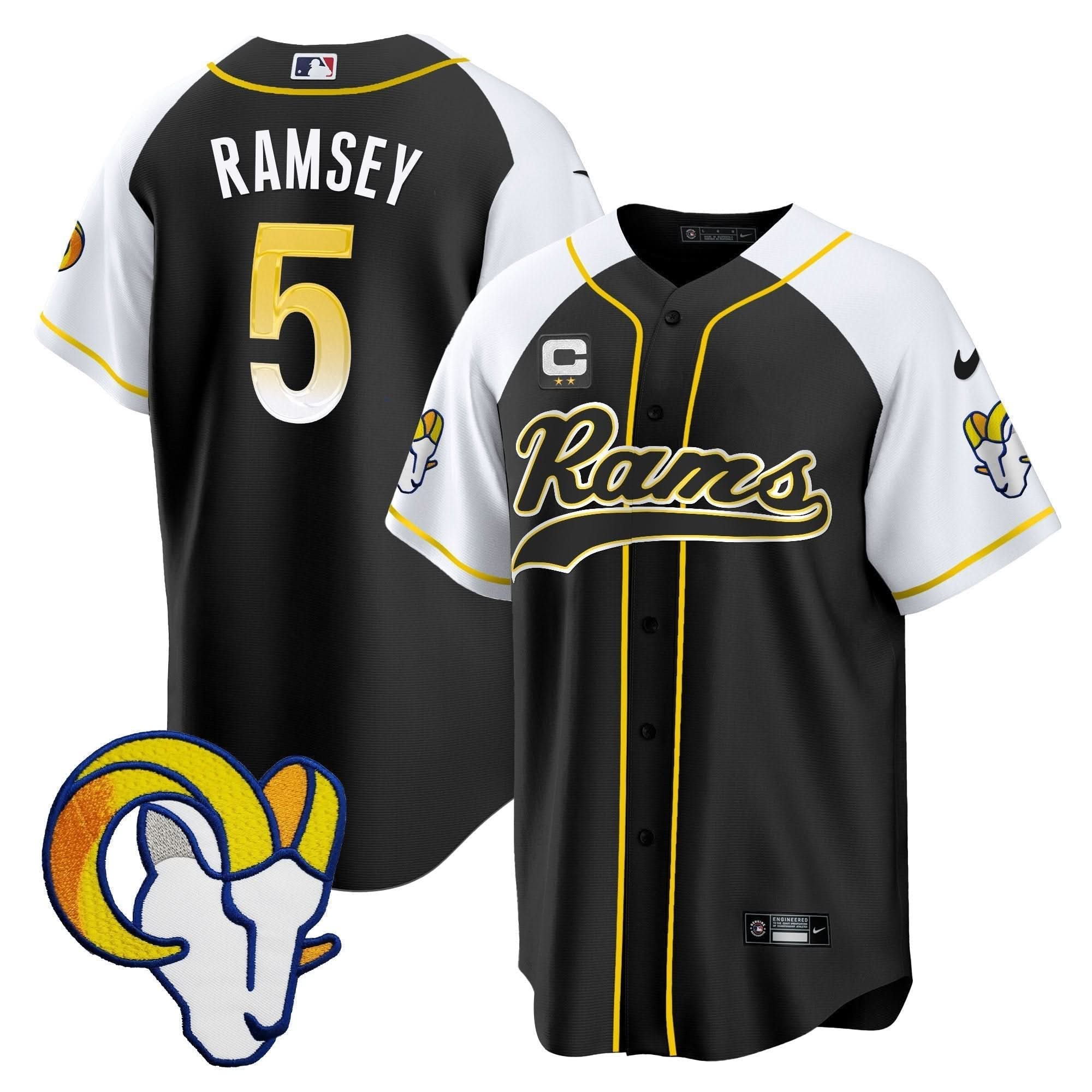 LAR Baseball Jersey - All Stitched