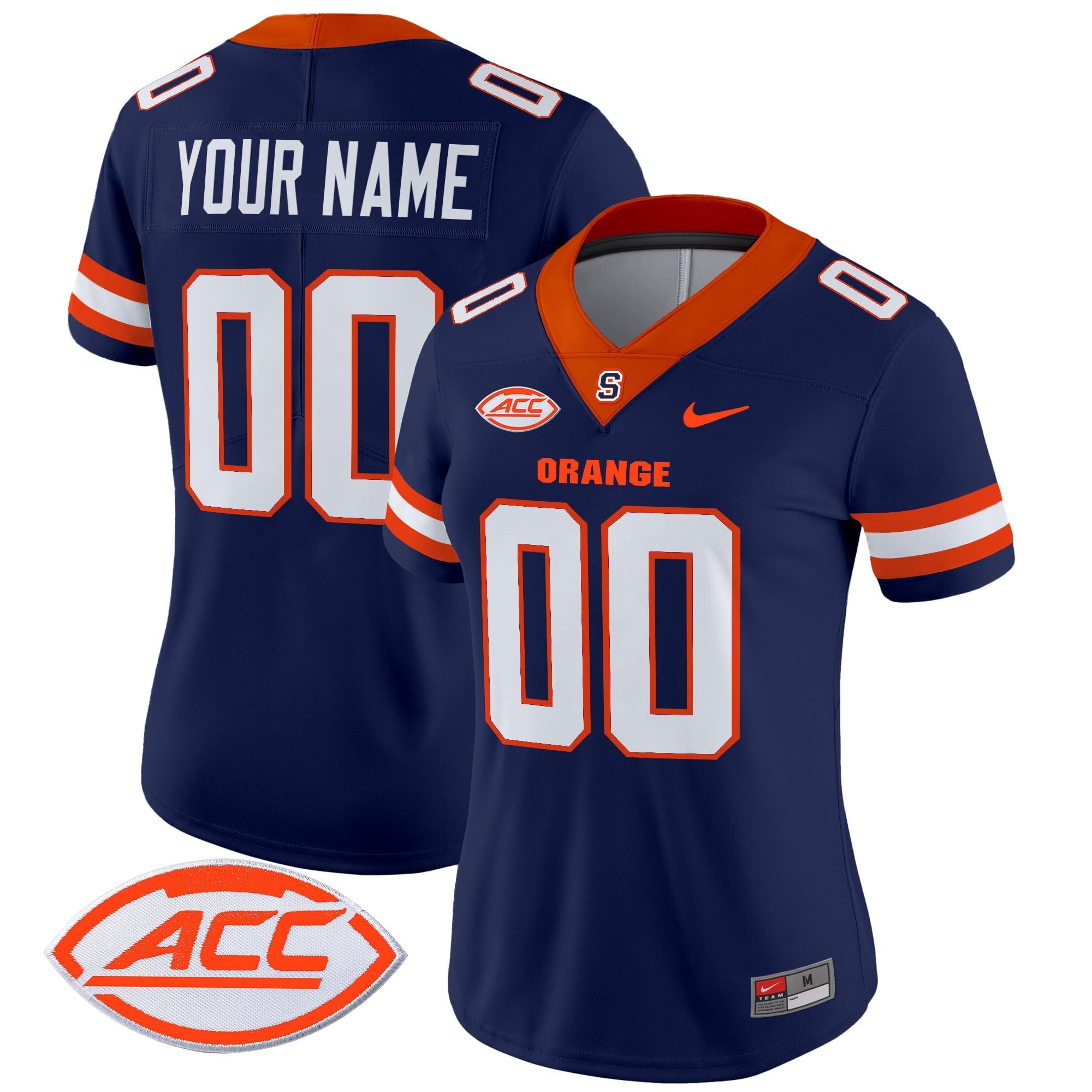 Syracuse Orange 2025 Vapor Limited Custom Jersey - All stitched