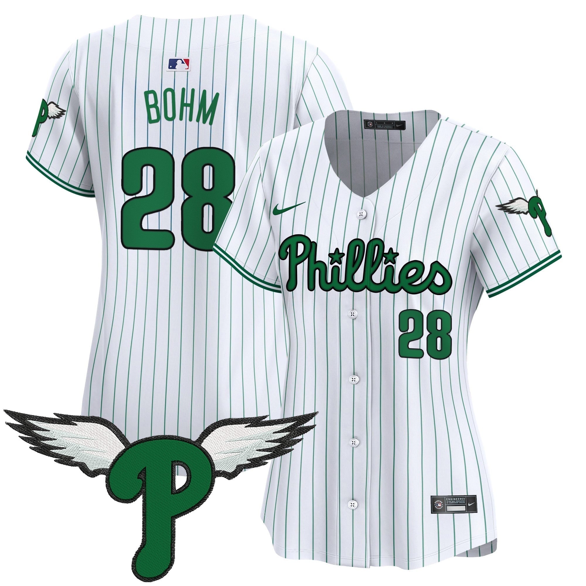 Women's Philadelphia Phillies 2025 Vapor Premier Limited Jersey - All Stitched