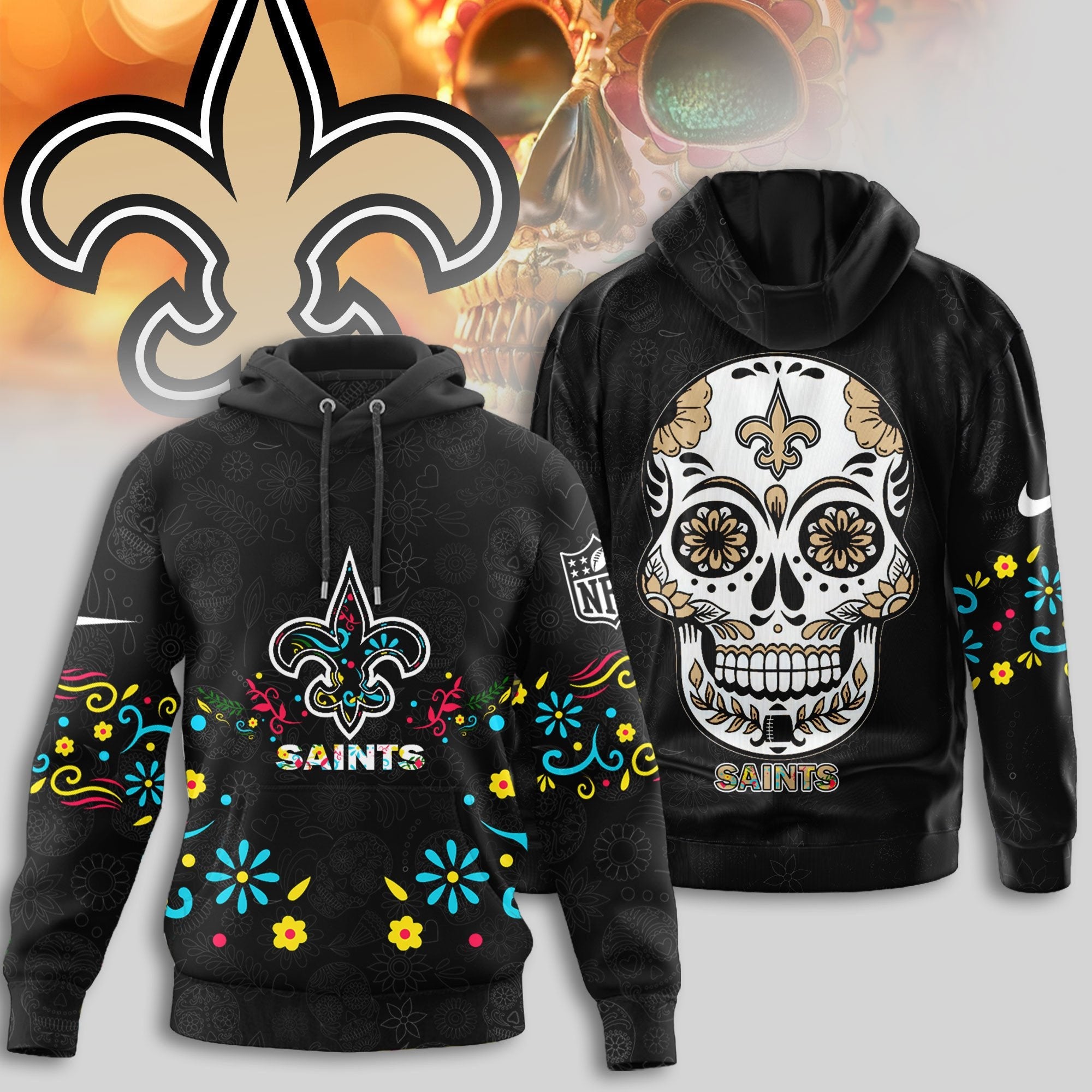 NO | Premium Dia de los Muertos Limited Editions Hoodie MM